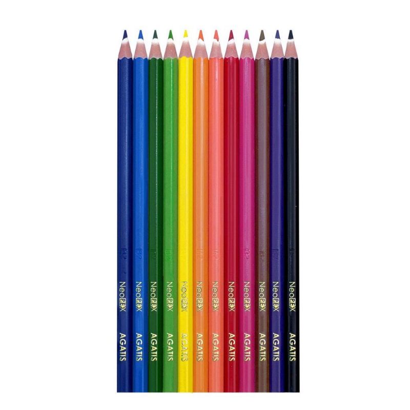 

Pensil warna agatis 12 warna