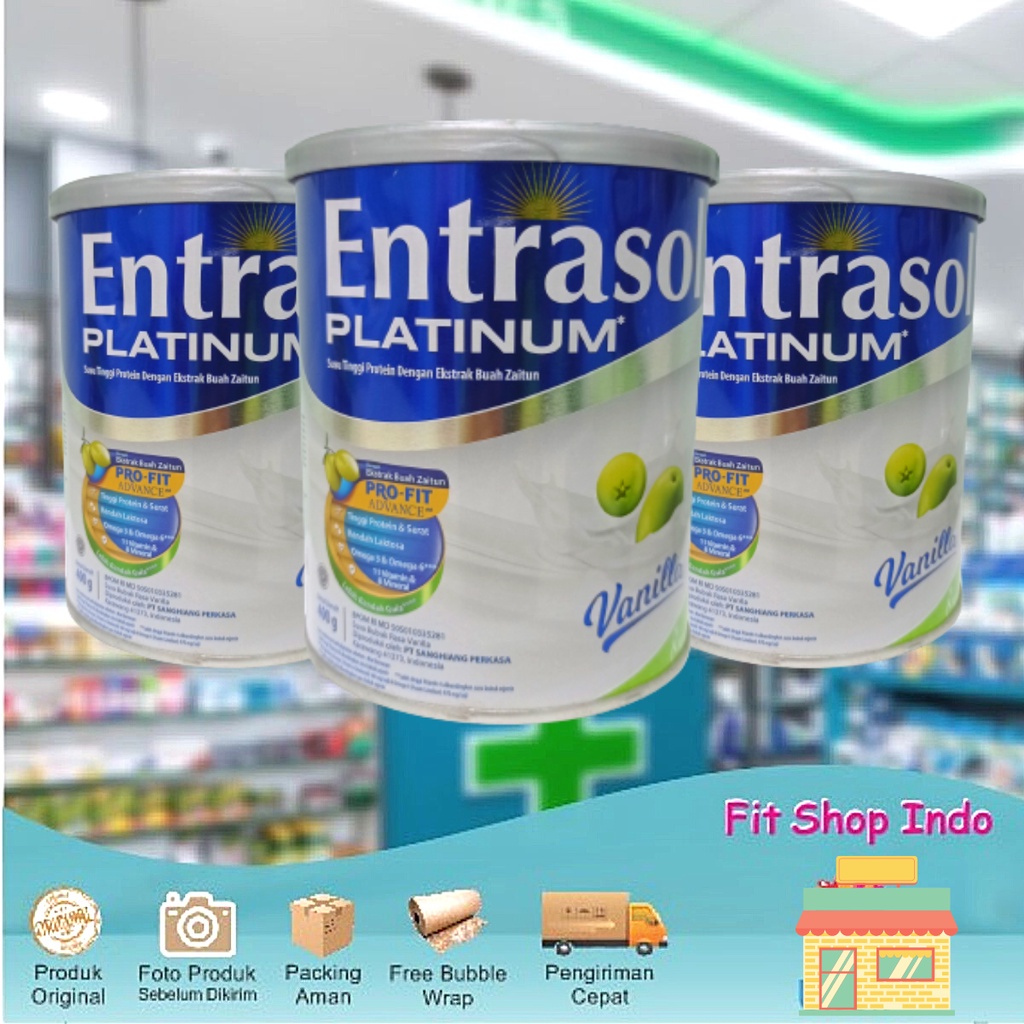 

ENTRASOL PLATINUM VANILLA 400 G