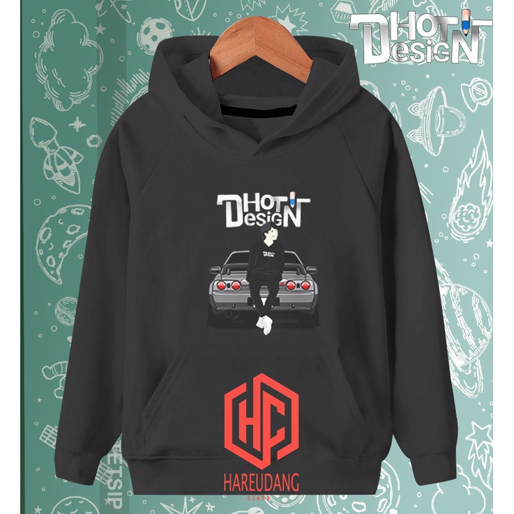 jaket hoodie anak dhotdesign dot karakter /hoodie anak dhotdesign geng 4d / hoodie anak dhot design