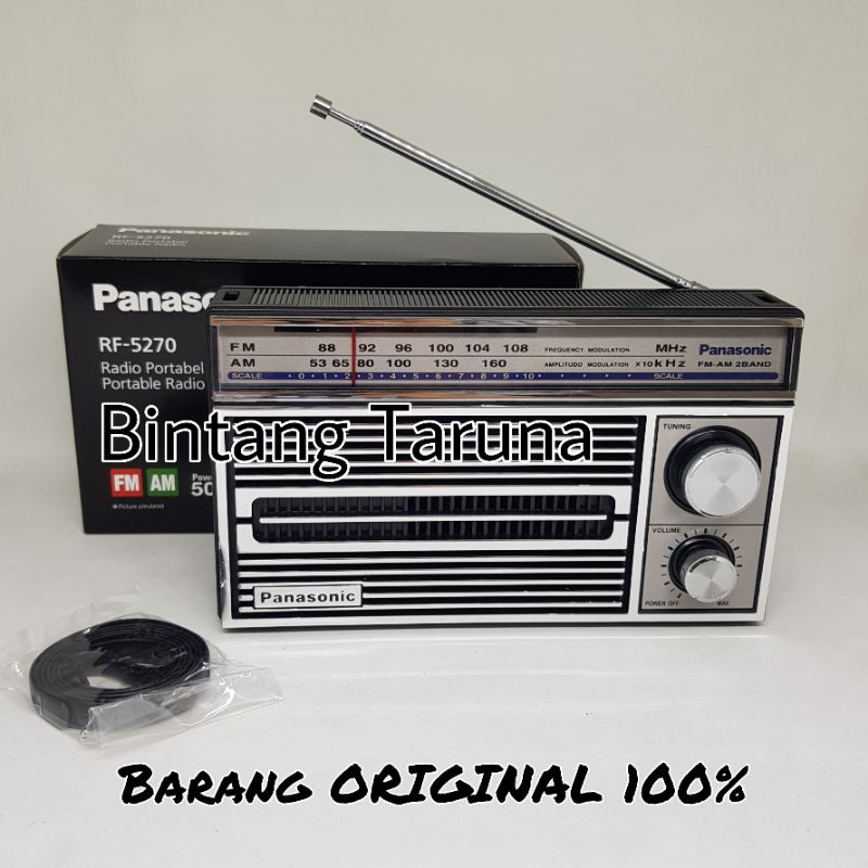 Radio 2 band Panasonic RF-5270 Radio Panasonic RF-5270 Radio Panasonic Portabel RF-5270