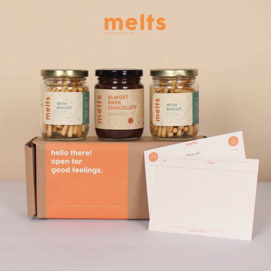 Melts Biscuit Pack - Spread + With Biscuit