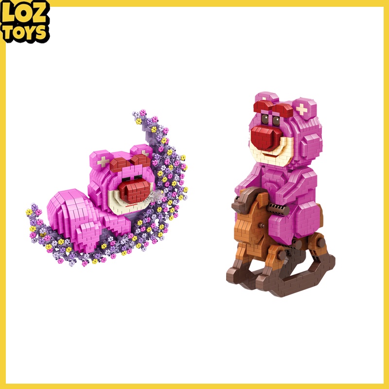 OnmysoulShop - LOZTOYS Mainan Balok Lotso Block Mainan Edukasi Anak Hadiah DIY 3D Puzzle Brick Mini