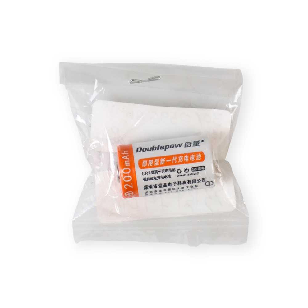 Doublepow Baterai Isi Ulang CR2 Li-ion Rechargeable 200mAh 1PCS - Orange