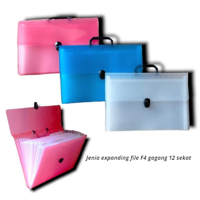 

MAP DOKUMEN 12 SEKAT EXPANDING FILE FOLIO + GAGANG PLASTIK TEBAL BRG BARU