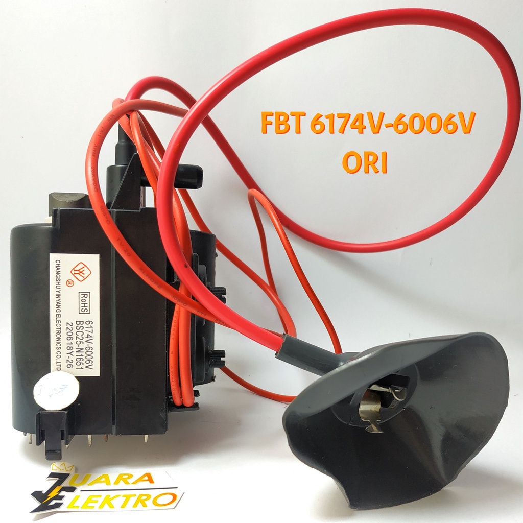 FBT 6174V-6006V ORI | PLAYBACK/FLYBACK 6174V-6006V / BSC25-N1651 ORIGINAL