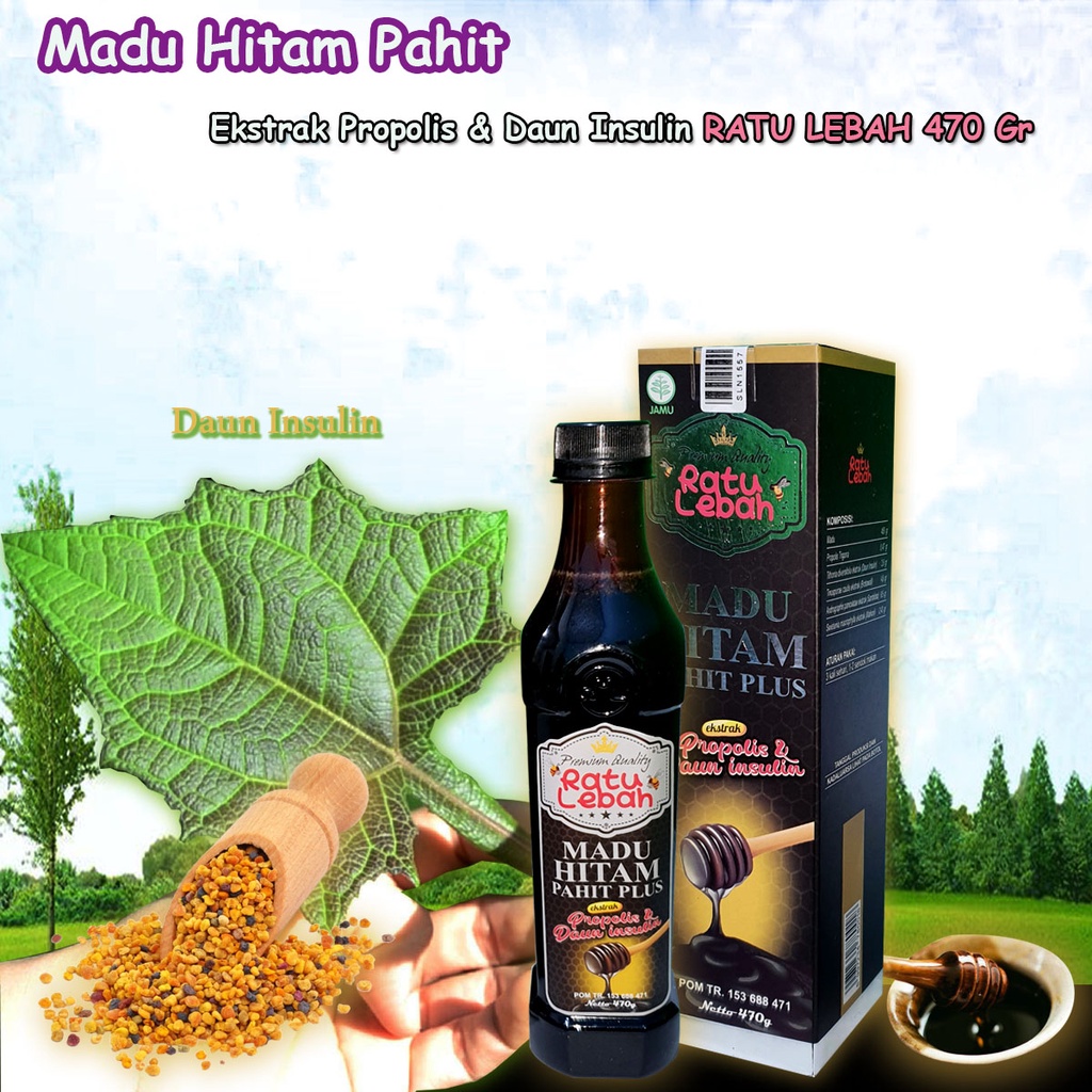 

Madu Hitam Pahit Plus Ratu Lebah (Formula Baru)