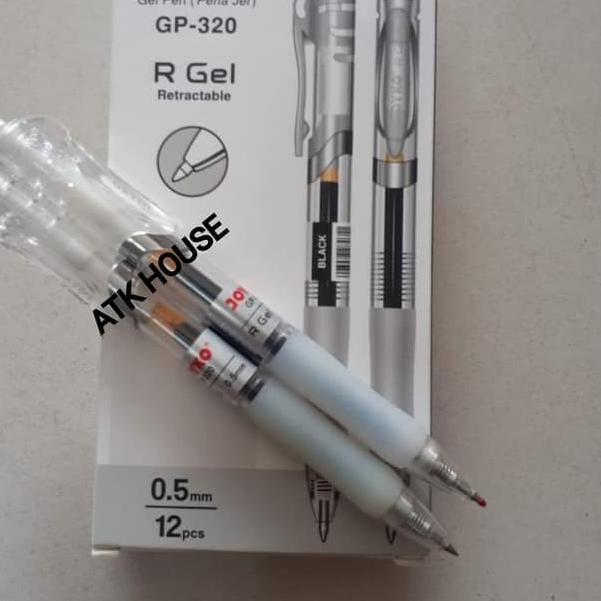 

Grosiran Murah Pen Gel JOYKO GP320 Cetek PAK@12pcs/Balpoin Bolpen Pena Pulpen Gel JOYKO GP-320 grosir