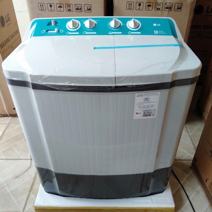 mesin cuci 2 tabung lg 7kg p700n