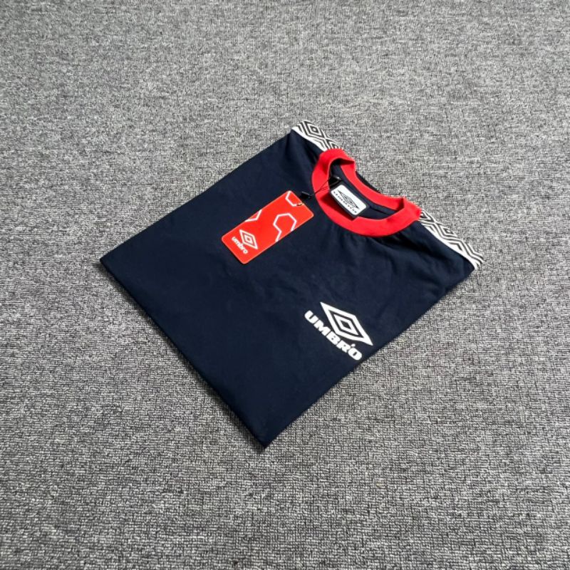 -FRMNSH- KAOS RINGER UMBRO NAVY NEW FULL TAG LABEL CASUAL HYPE