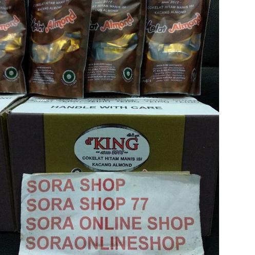 

✈ 1 Dus (6 kantong) Almond Bag d'King ☋