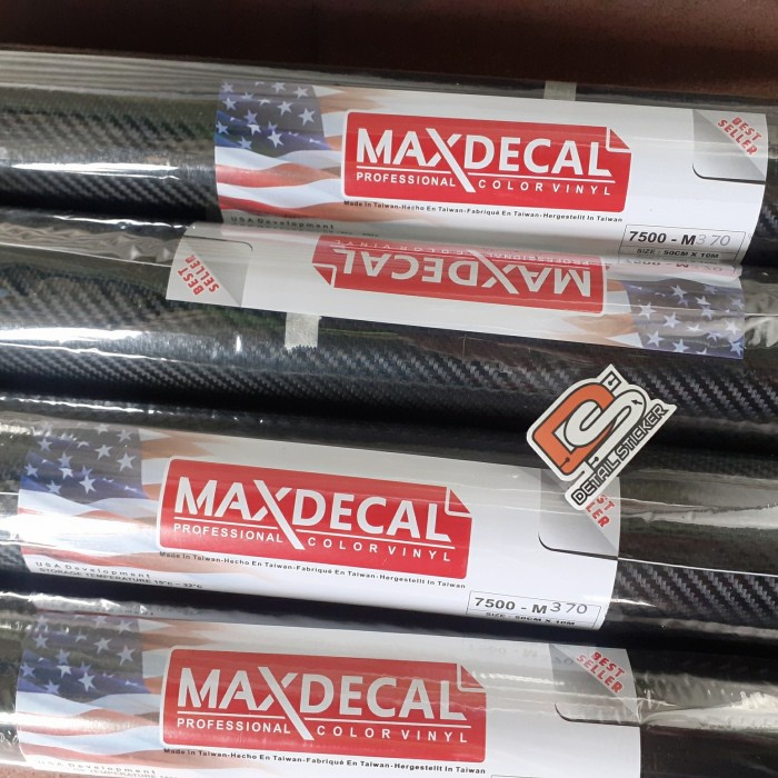 Carbon 3D Maxdecal roll 50cm x 10meter