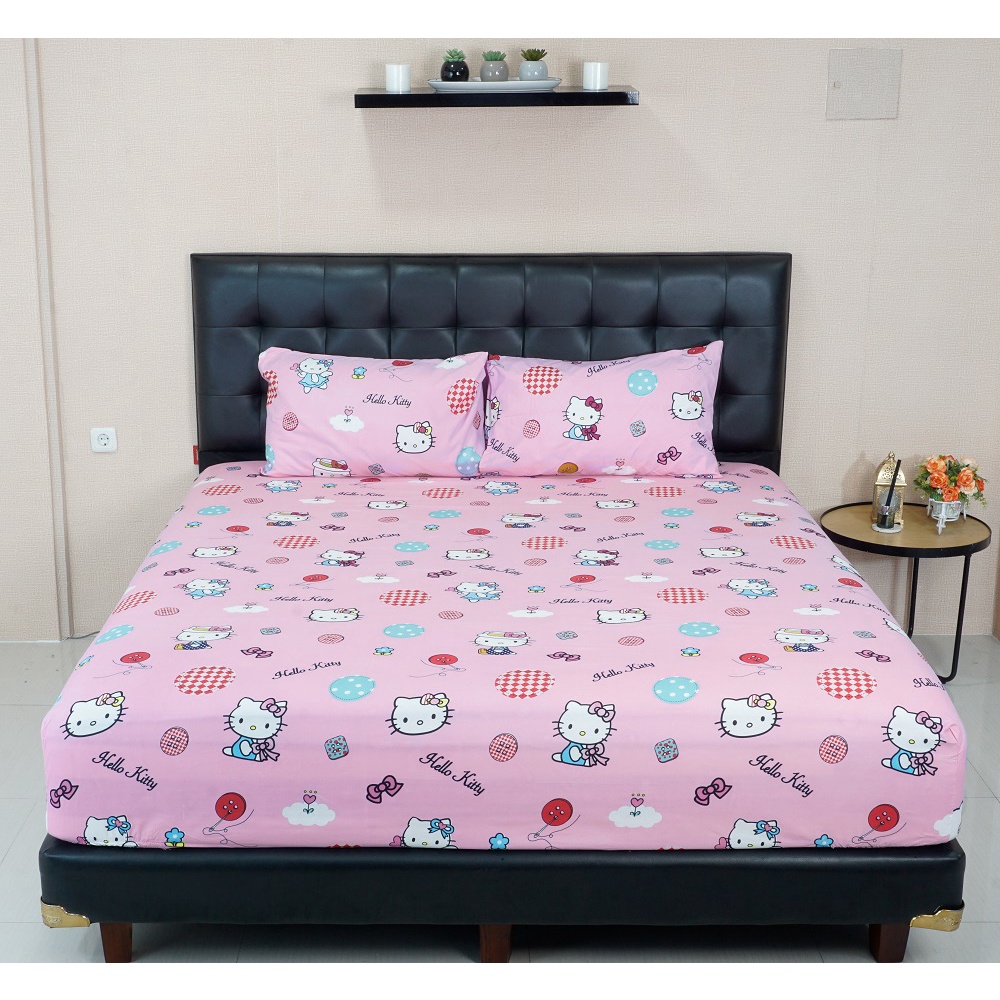 Idola Style Veronica Sprei 100 / 120 Micro Print Tinggi 30 cm MP-8166