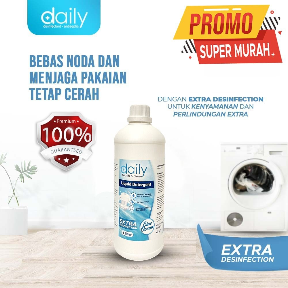 DETERGENT LAUNDRY CAIR PREMIUM / LIQUID DETERGENT LAUNDRY / DETERJEN CAIR 1 LITER