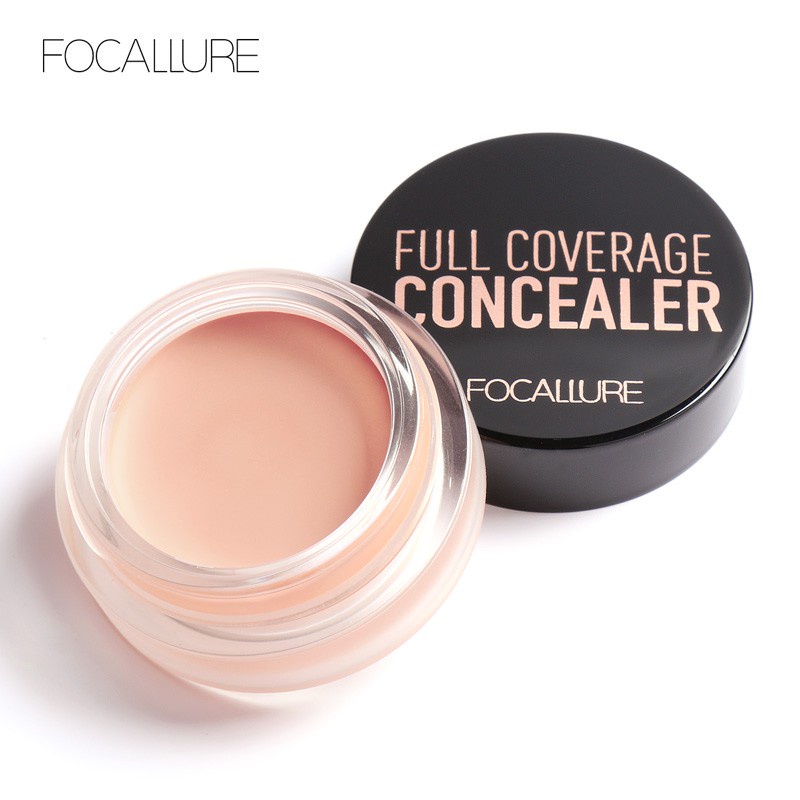 NIK - FOCALLURE Full Coverage Concealer FA58 | Concealer Cream | Waterproof | BPOM ORIGINAL