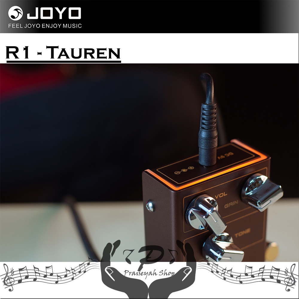 Joyo R01 Tauren Pedal Efek Gitar Overdrive Original R-01