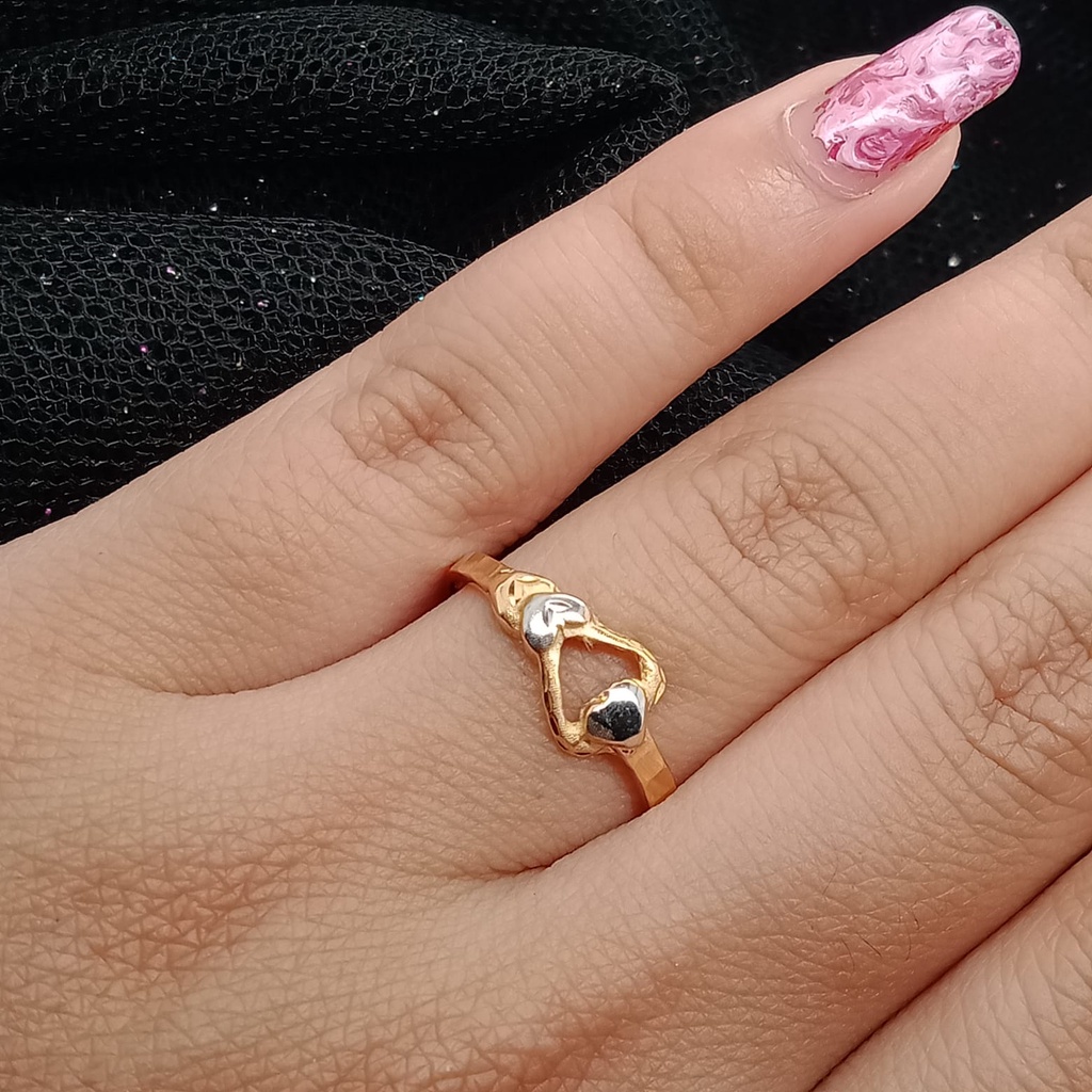 Cincin Emas 17K - 1.45 Gr Kadar 750 - 4442