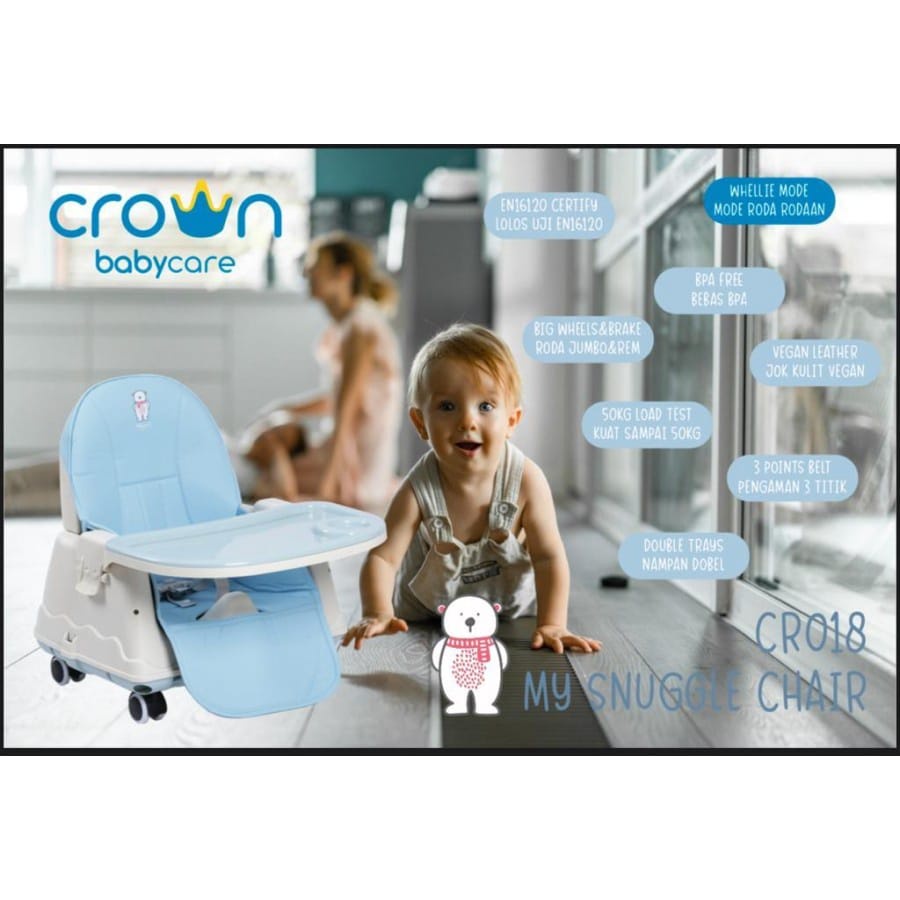 Booster Infant Seat | High Chair Kursi Tinggi Bayi | Mastela | Sugar Baby | Baby Safe | Crown