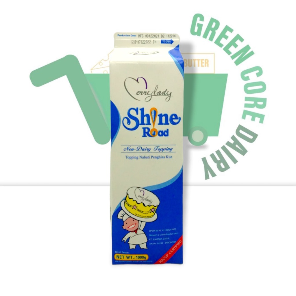 

Whipping Cream Shine Road Non Dairy 1000 ml