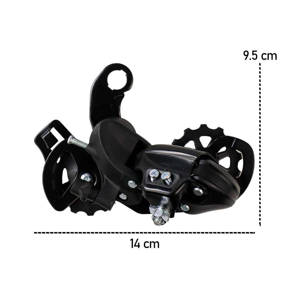 Aksesoris Sepeda Rear Derailleur 7/8 Speed Transmission - TY300 - Black