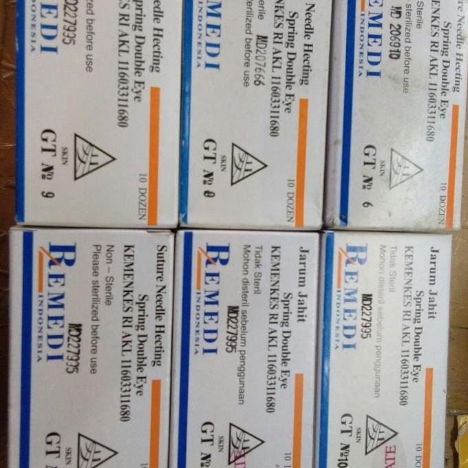 Jarum Hecting Remedi GT/Jarum Jahit Kulit (skin)