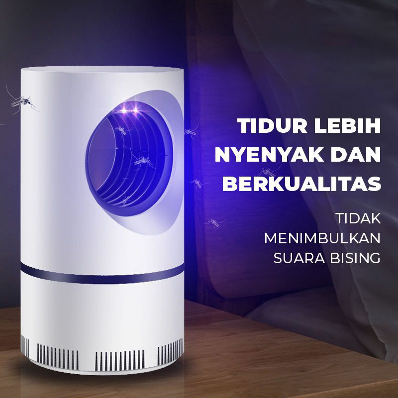 alat perangkap nyamuk elektrik / lampu ampuh membasmi nyamuk serangga led mosquito killer