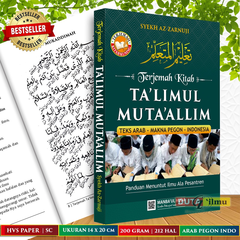 Terjemah Kitab TA'LIM MUTAALLIM Jawa PEGON &amp; INDONESIA