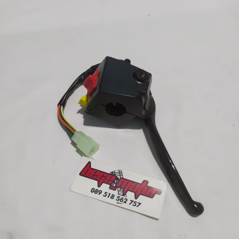 SAKLAR SAKELAR LAMPU HANDLE SWITCH HOLDER KANAN  SUZUKI RC RC100 RC 100 BRAVO PLUS HANDEL HANDLE GAG