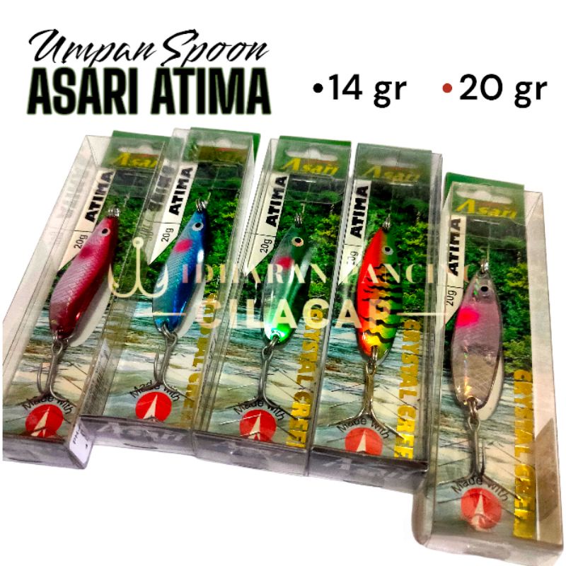 UMPAN SPOON ASARI ATIMA 14 & 20 gram