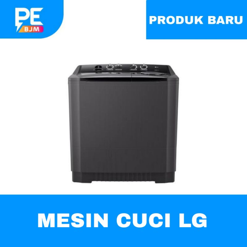 MESIN CUCI LG 2 TABUNG 14 KG P1400RTM GARANSI RESMI KIRIM INVOICE