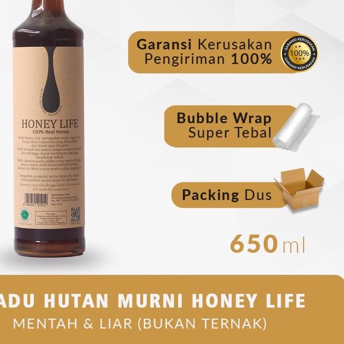 

♛ HL - Asli Hutan Honey Life | Murni Forest Honey 650Ml ➤