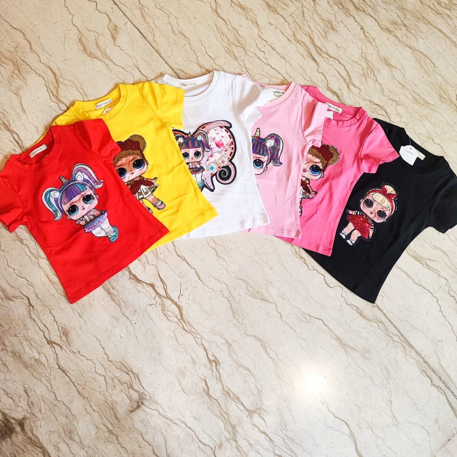 KAOS ANAK IMPORT MOTIF RANDOM