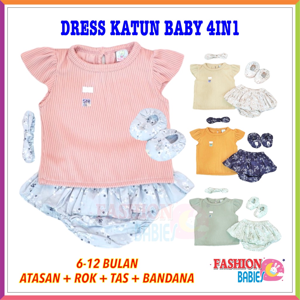 HP RUFFLE SET 4IN1 | SETELAN RUFFLE ANAK IMPORT ❤ Fashionbabies ❤