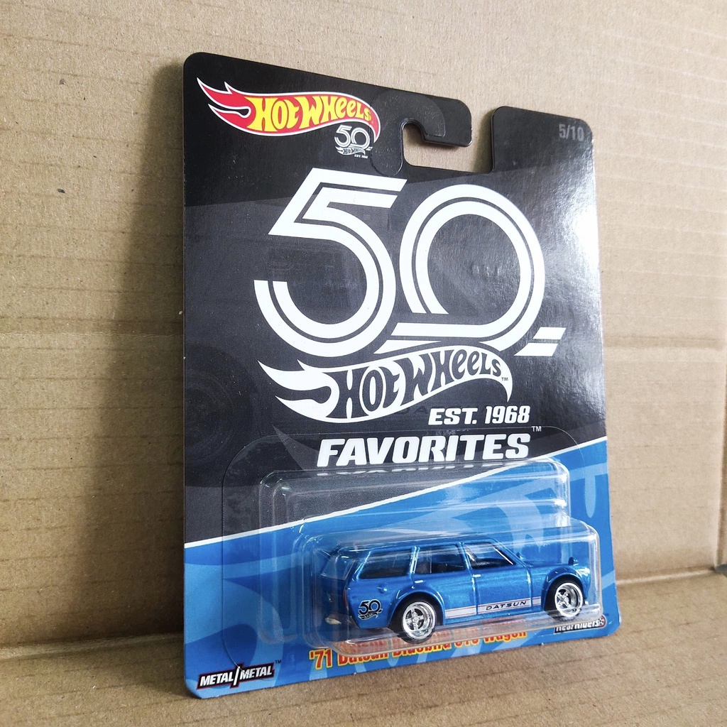 Hotwheels Favorites 71 Datsun Bluebird Wagon