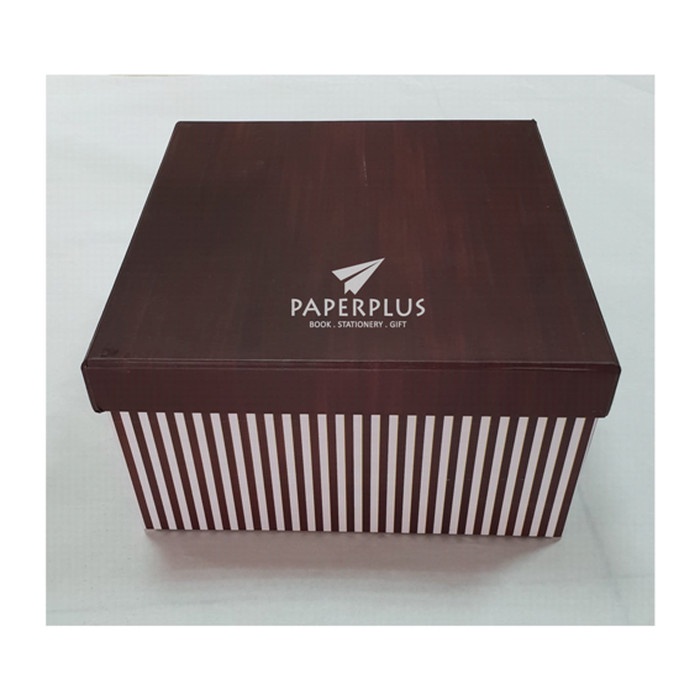 

Terlaris Kotak Kado / Kotak Hadiah / Gift Box Jumbo Type A Garis Serat Kayu