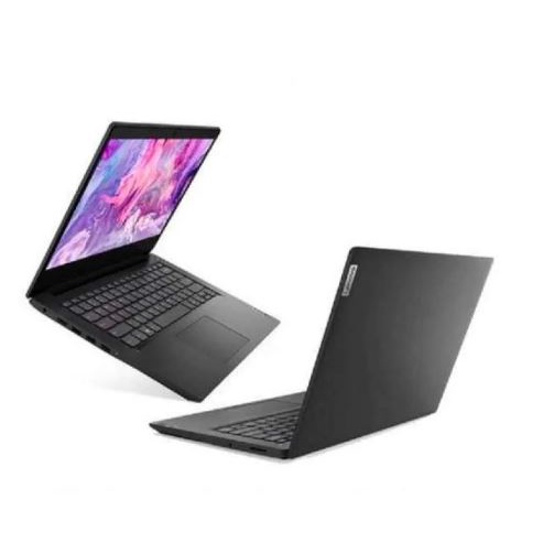 LAPTOP PELAJAR LENOVO IDEAPAD SLIM 3i INTEL N4020 RAM 4GB 512GB SSD FHD WINDOWS 11 OHS BLACK