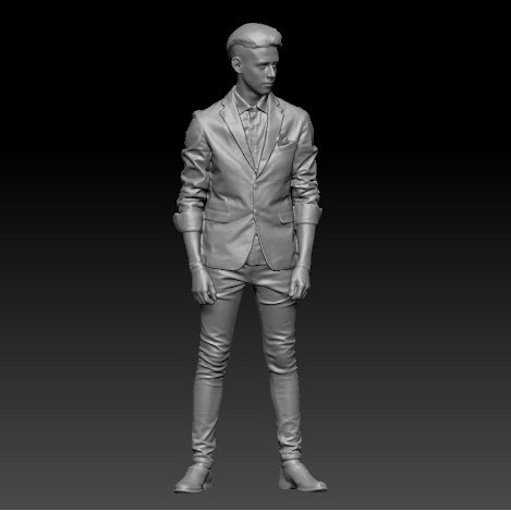 "'''] figure skala 1/64 stylish teen a jacket and jeans