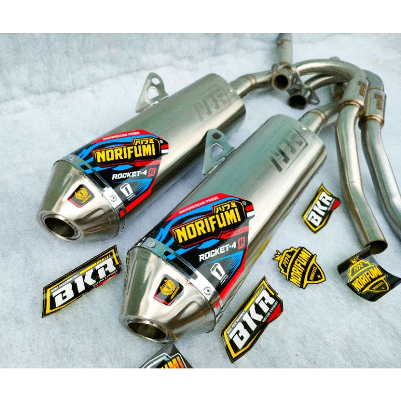 KNALPOT NORIFUMI ROCKET 4 CRF 150 KLX/DTRACKER 150 WR155