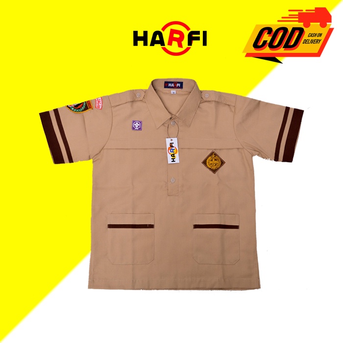 seragam pramuka sd siaga lengan pendek seragam sd pramuka siaga