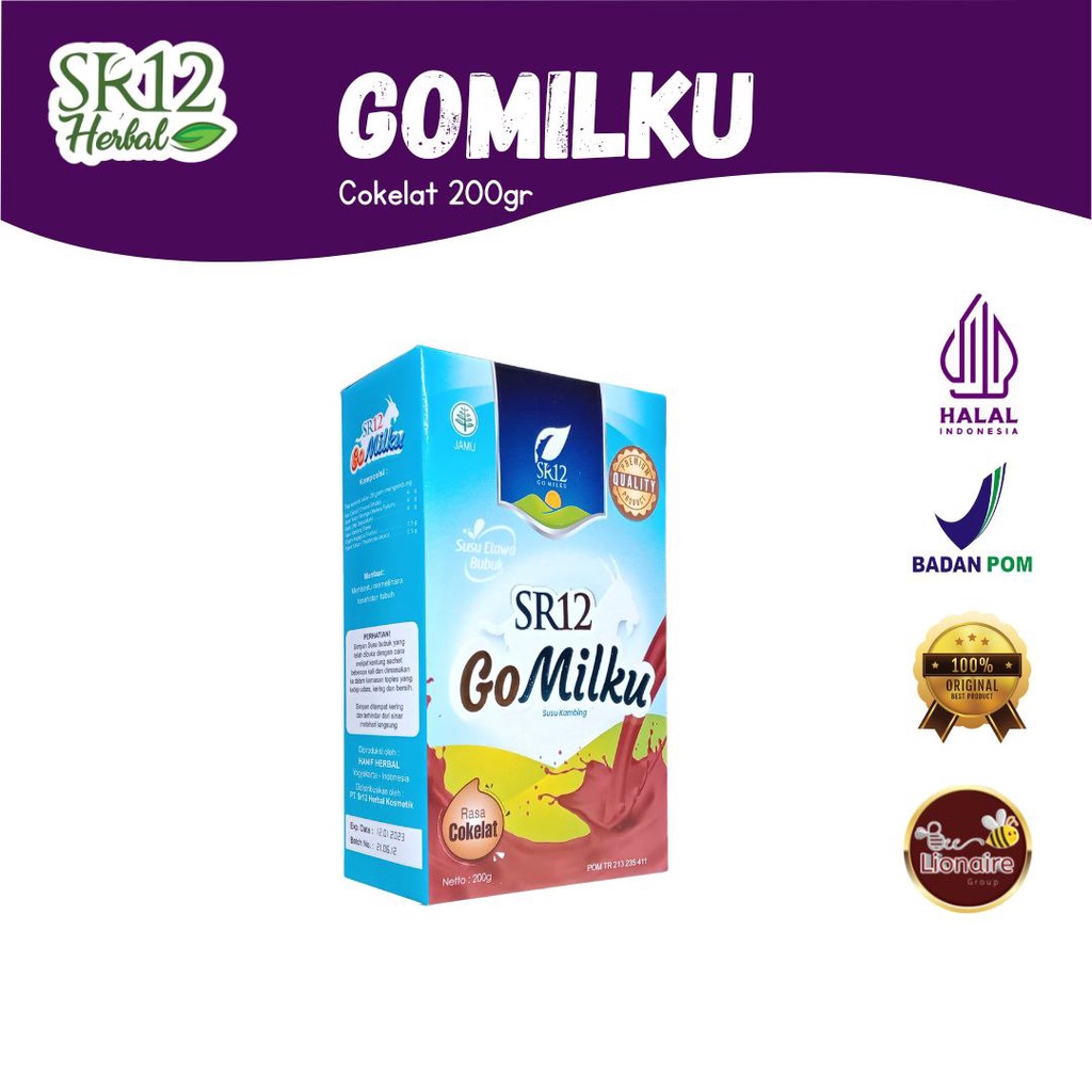 

GOMILKU COKLAT SR12 SUSU KAMBING ETAWA RASA COKLAT MEMBENTU MENJAGA KESEHATAN DAN IMUNITAS TUBUH