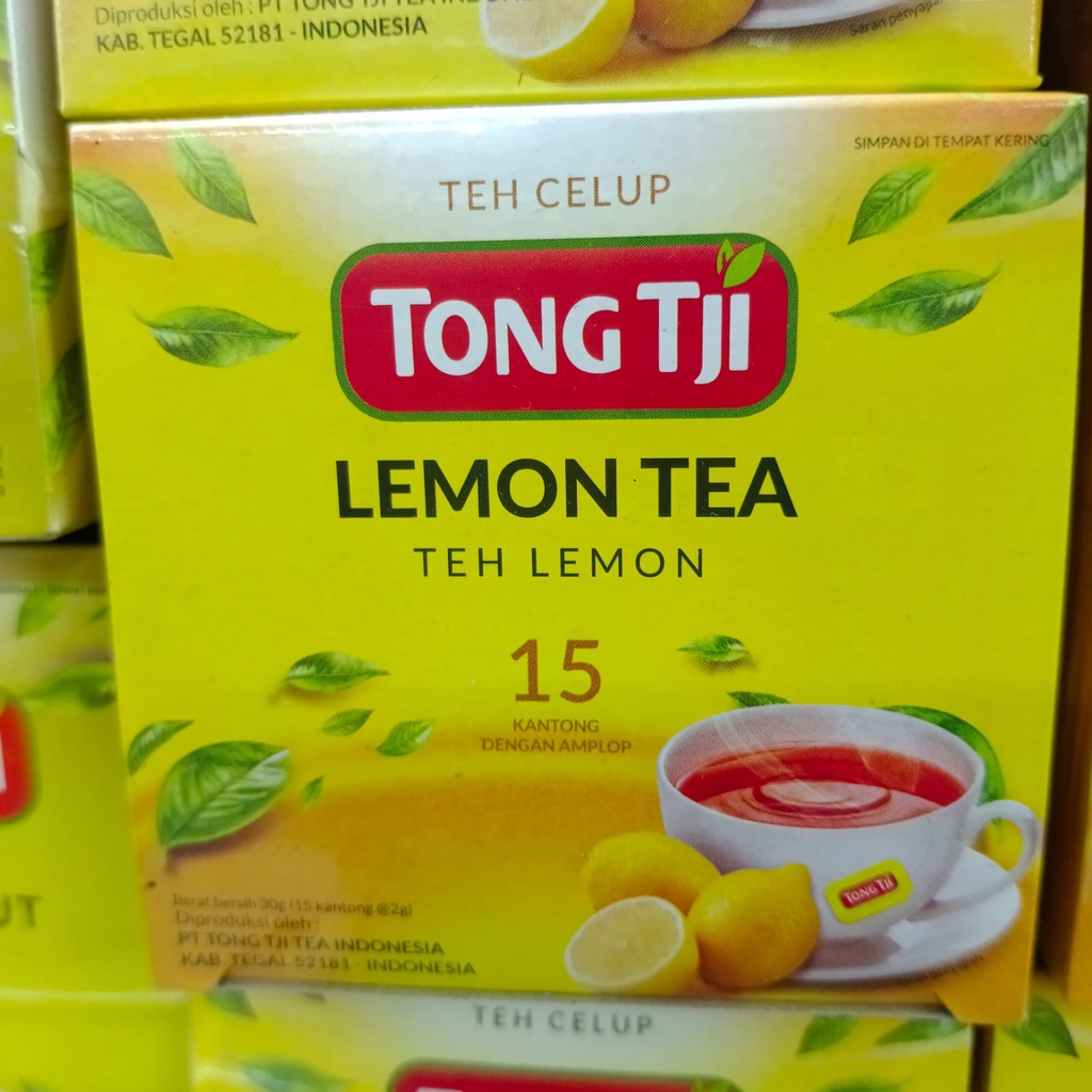 

Teh Celup Tong Tji Lemon Tea isi 15 kantong Minuman