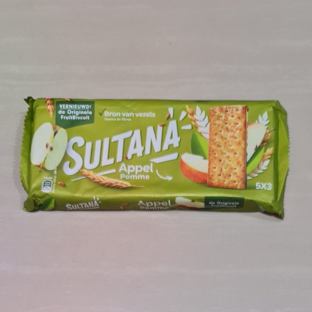 Biskuit Sultana Appel Filled / Apple Fruit Biscuits 175 Gram