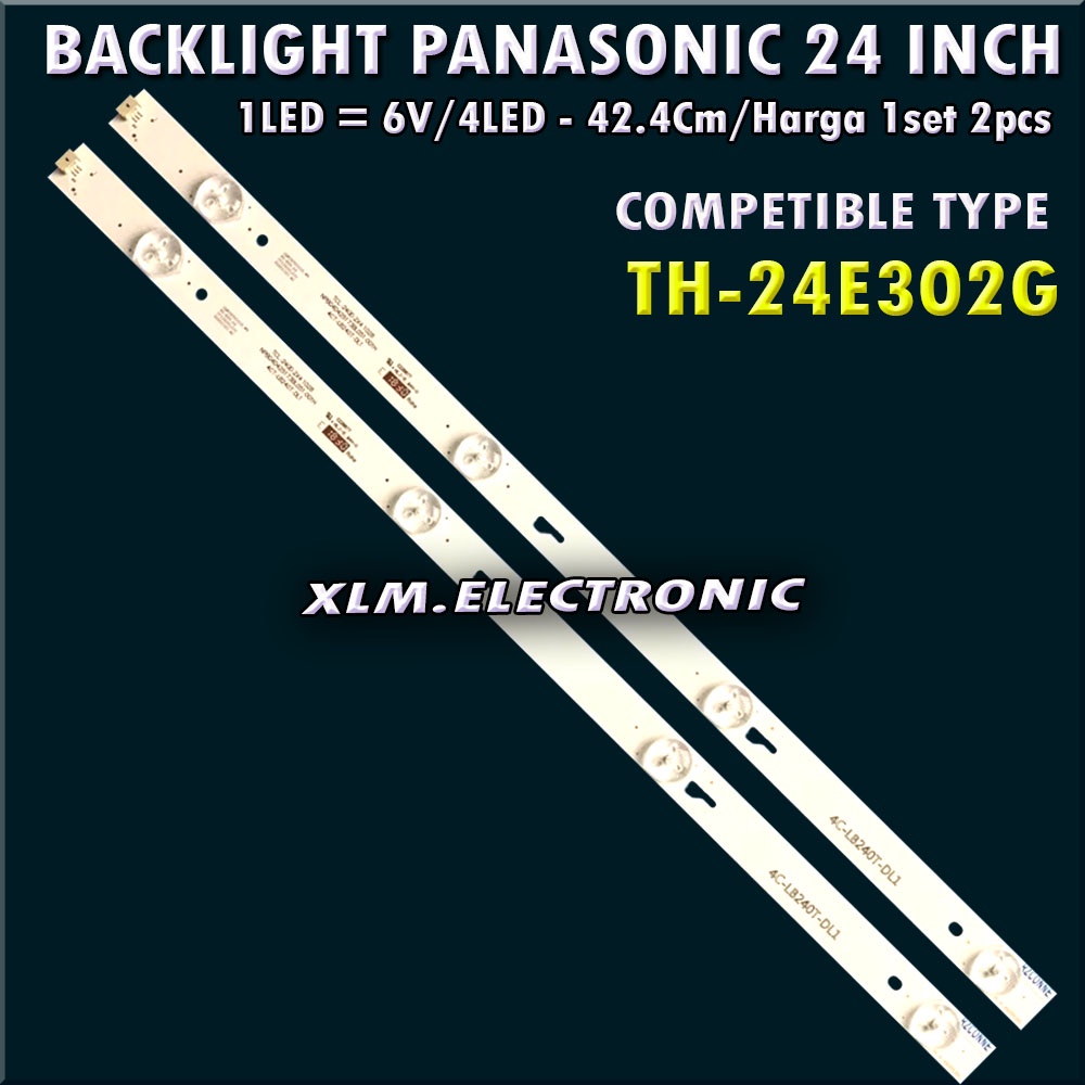 BACKLIGHT TV LED PANASONIC TH-24E302G TH24E302G 24E302G 24INCH 24
