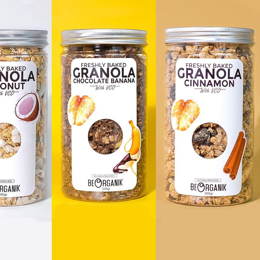 

✫ Beorganik Granola Roasted with Extra 500gr ➮