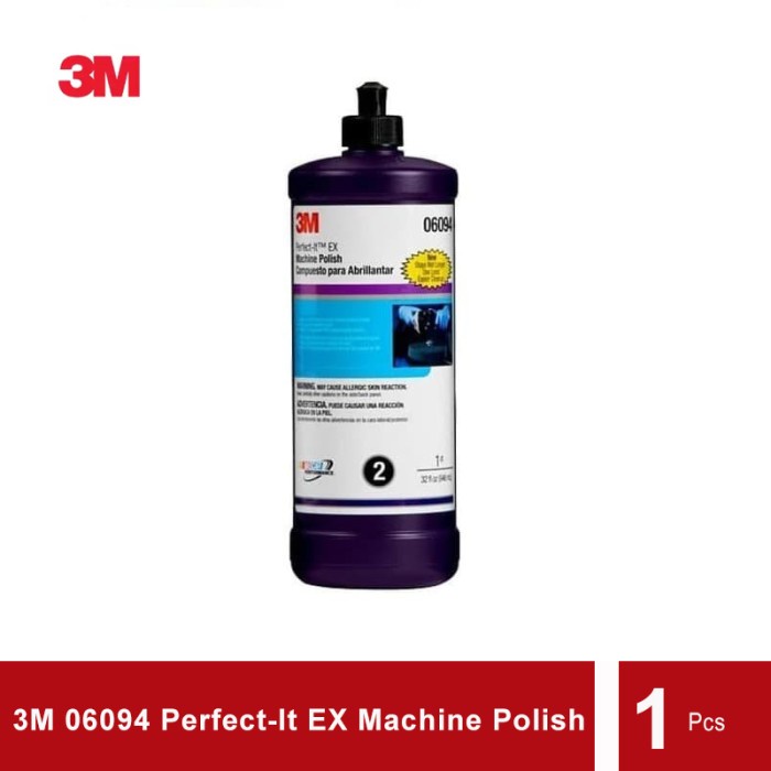 Terlaris 3M 06094 Perfect-It Ex Machine Polish - Poles Kompon Terbaik