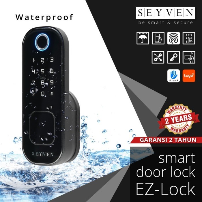 Acd Deadbolt Door Lock Smart Door Lock / Smart Lock Door Merek Seyven