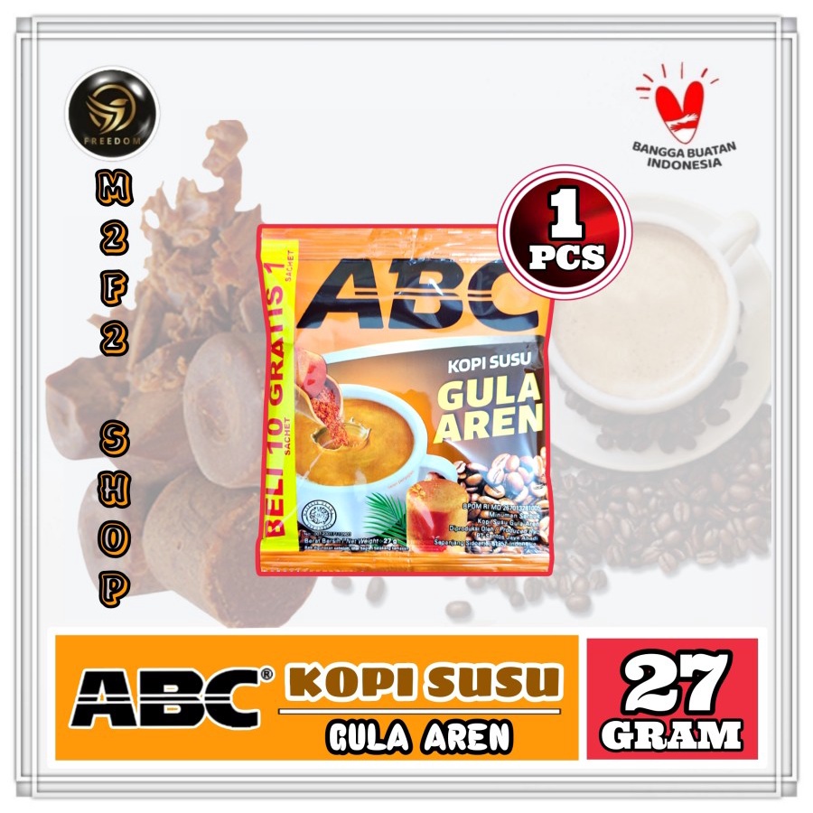 

ABC Kopi Susu dan Gula Aren Sachet - 27 gr (Kemasan Satuan)