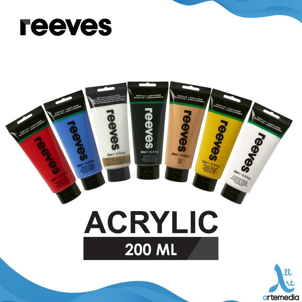 

Cat Akrilik Reeves Artists 200ml Acrylic Color Paint