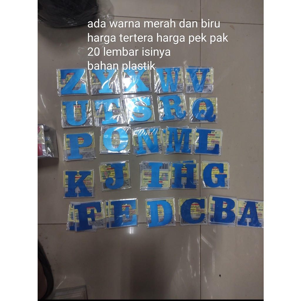 

post itu memo sticky notes a sd z satuan isi 20 lembar achi
