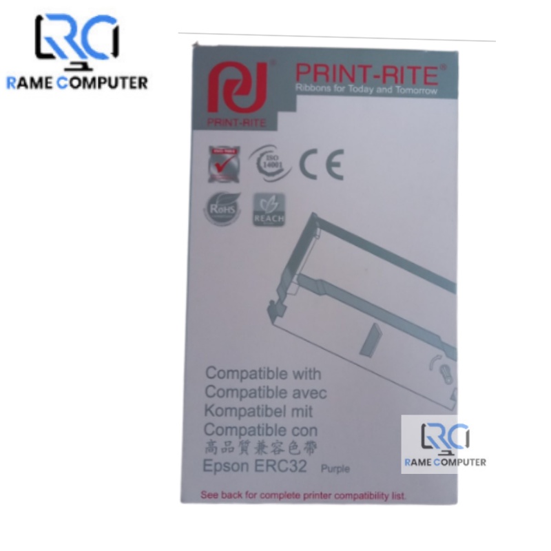 Cartridge Ribbon EPSON ERC32 PRINT-RITE Purple Pita Printer