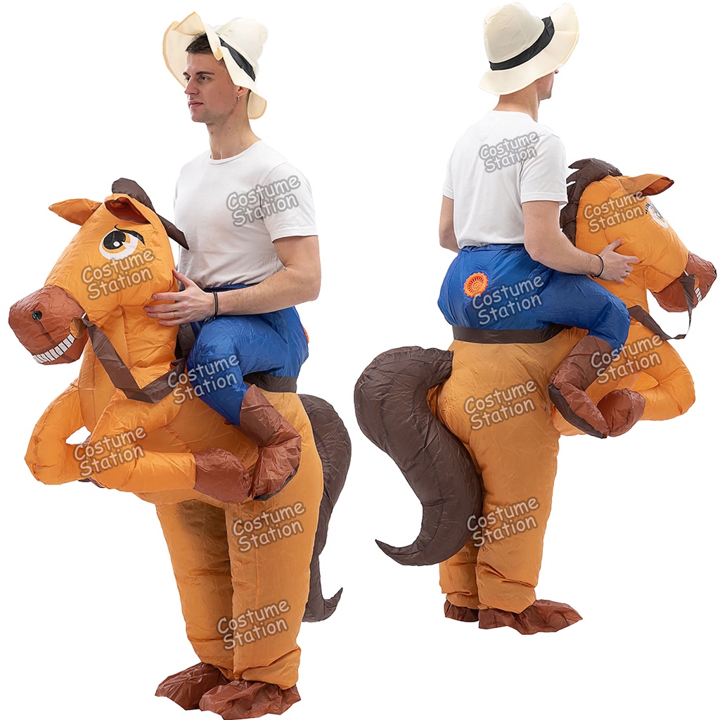 Kostum Horse Back Ride / Costume Naik Kuda Hewan Binatang Animal dewasa